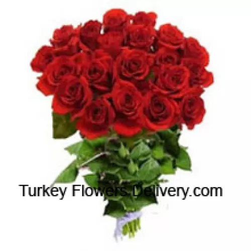 Букет из 24 красных роз