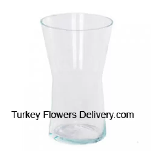 Staklena vaza (idealna za 12 do 24 stabljike)